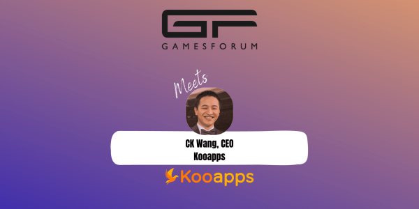 Gamesforum Meets: CK Wang, Ceo, Kooapps image
